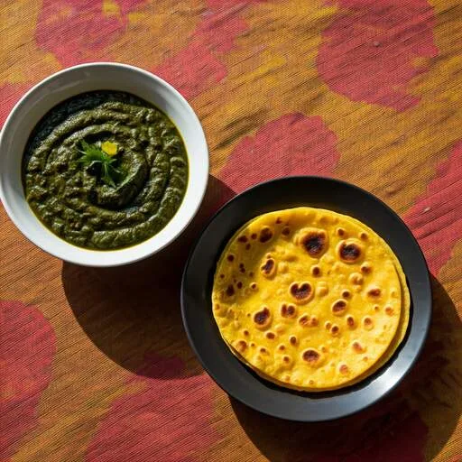 Makki ki Roti and Sarson ka Saag